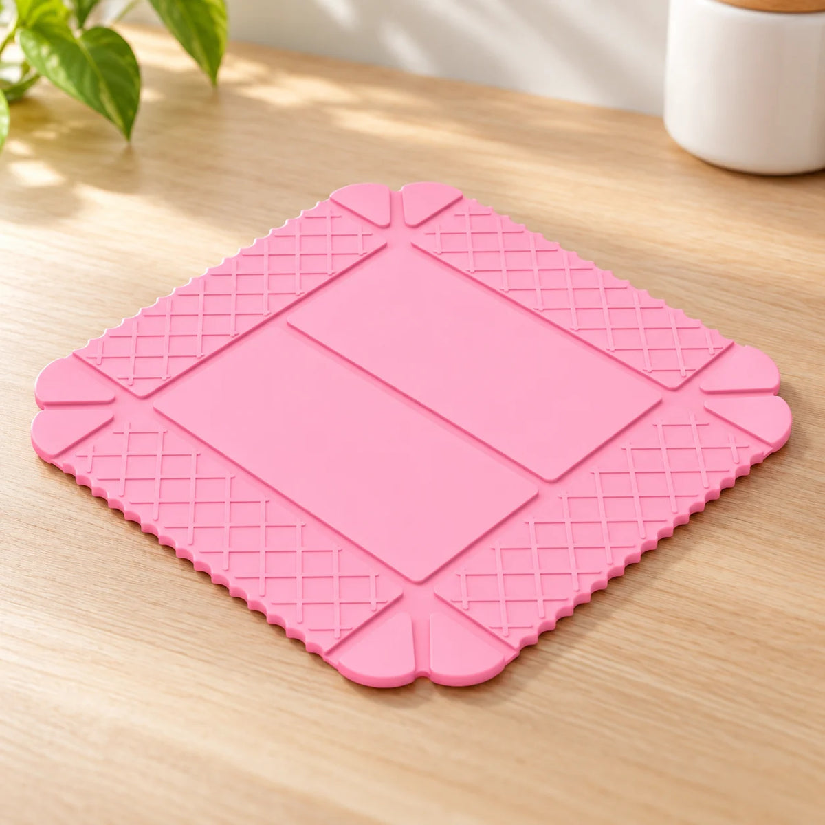 🔥3-in-1 Magnetic Silicone Trivet, Cutting Board & Foldable Serving Tray