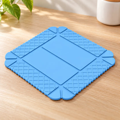 🔥3-in-1 Magnetic Silicone Trivet, Cutting Board & Foldable Serving Tray
