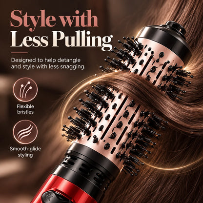 ✨3 in 1 Rotating Hair Dryer Brush