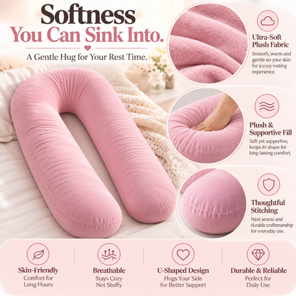 🔥Cozy U-Shaped Plush Rest Pillow