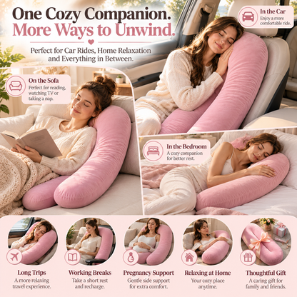 🔥Cozy U-Shaped Plush Rest Pillow