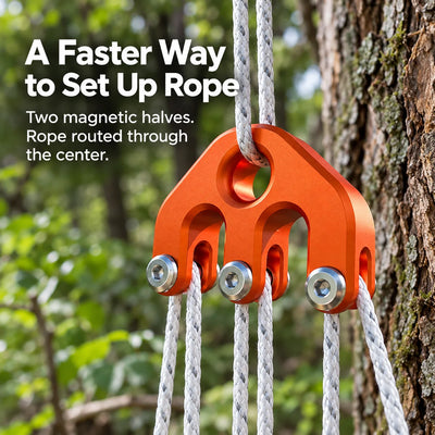 ❤️Heavy Duty Rope Hoist – 2-Pack Outdoor Lifting & Recovery Gear