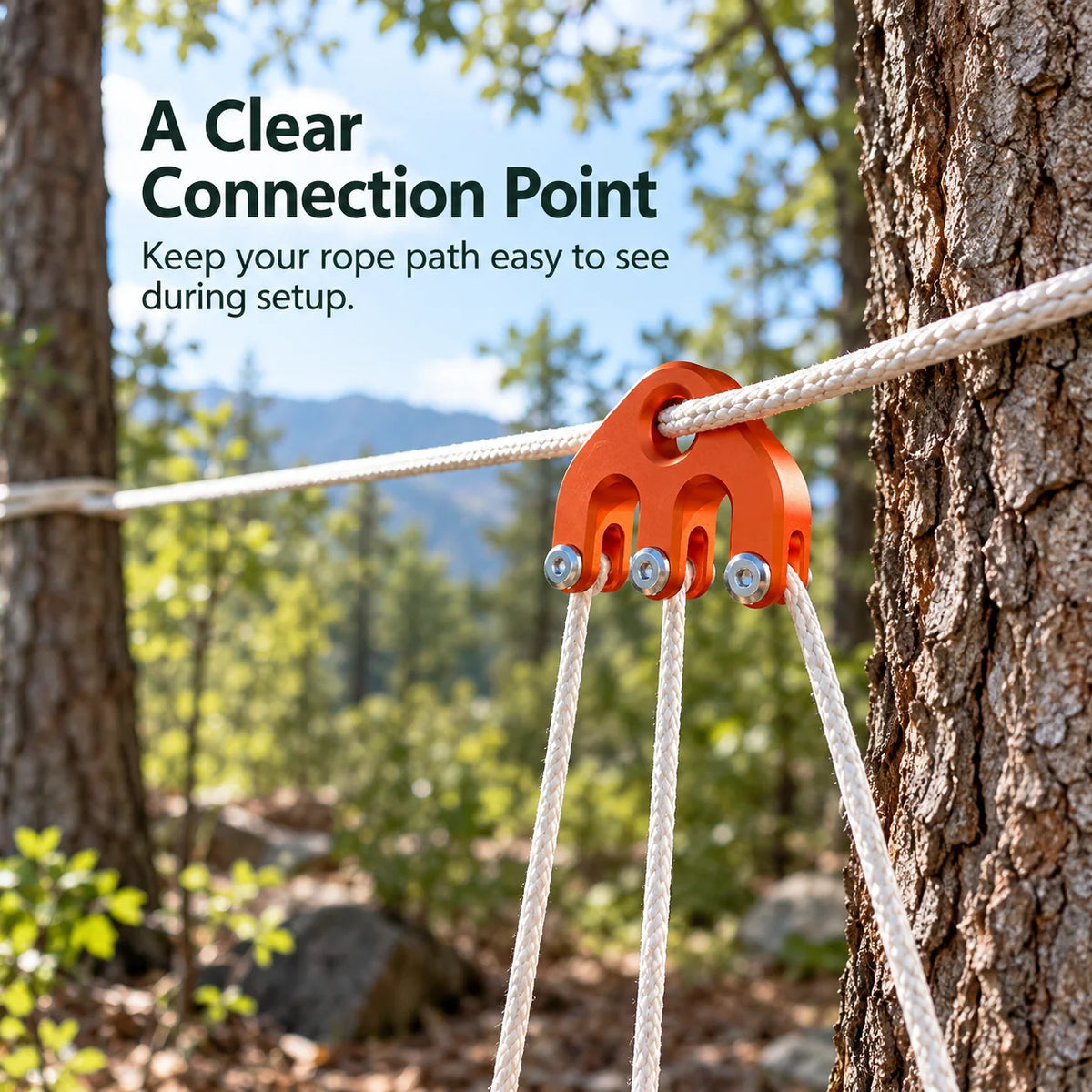 ❤️Heavy Duty Rope Hoist – 2-Pack Outdoor Lifting & Recovery Gear