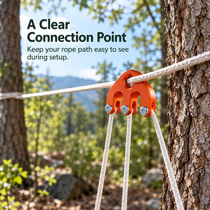 ❤️Heavy Duty Rope Hoist – 2-Pack Outdoor Lifting & Recovery Gear