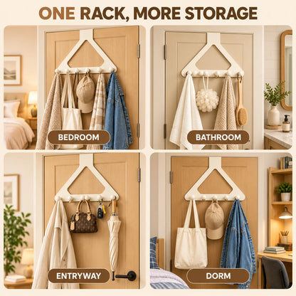 🔥Over-the-door Triangle Hanging Organizer