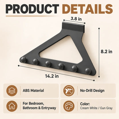 🔥Over-the-door Triangle Hanging Organizer