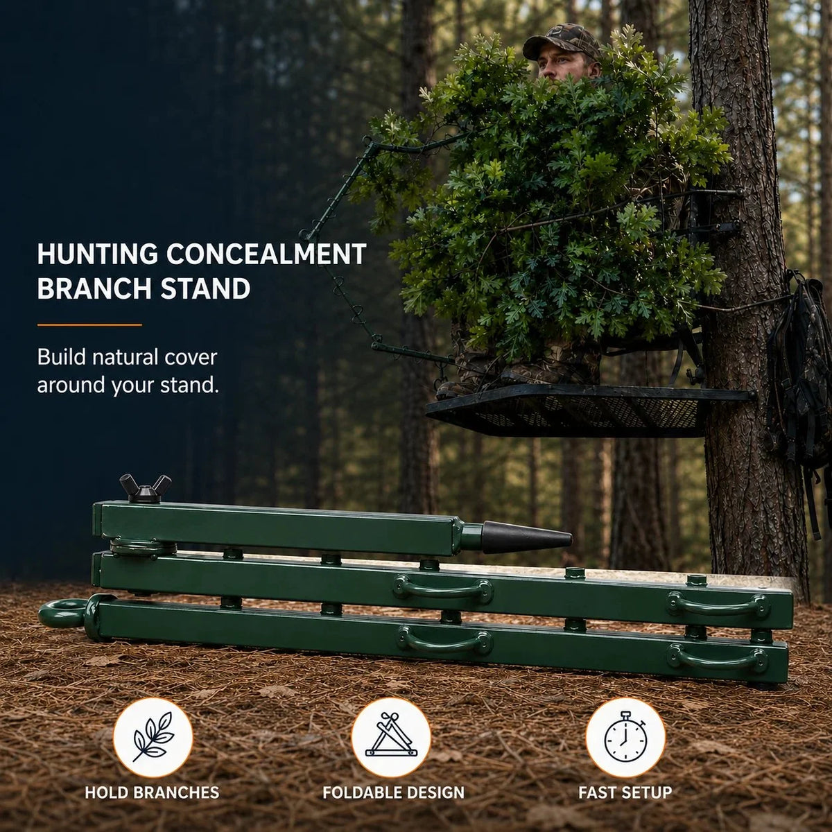 ✨Hunting Concealment Branch Screen Stand