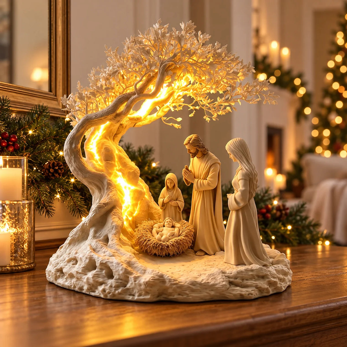 🎉 A Light That Brings the True Meaning of Christmas Home-Tree of Light