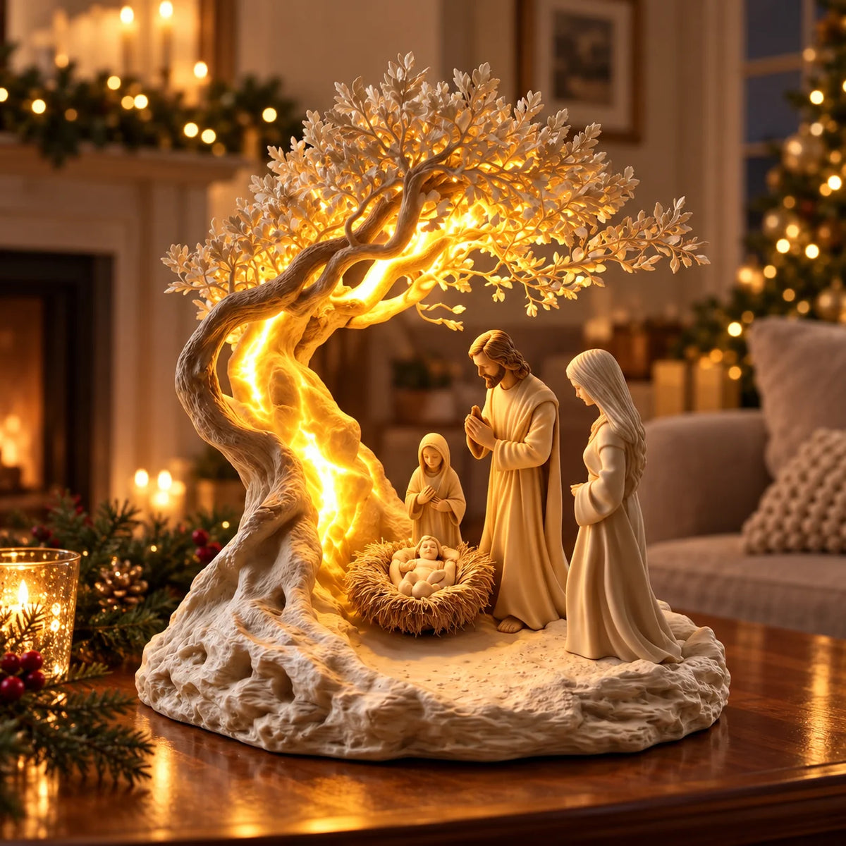 🎉 A Light That Brings the True Meaning of Christmas Home-Tree of Light
