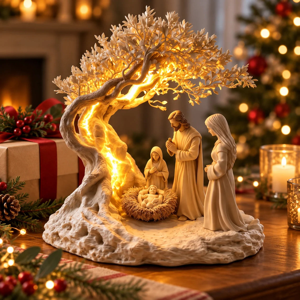 🎉 A Light That Brings the True Meaning of Christmas Home-Tree of Light