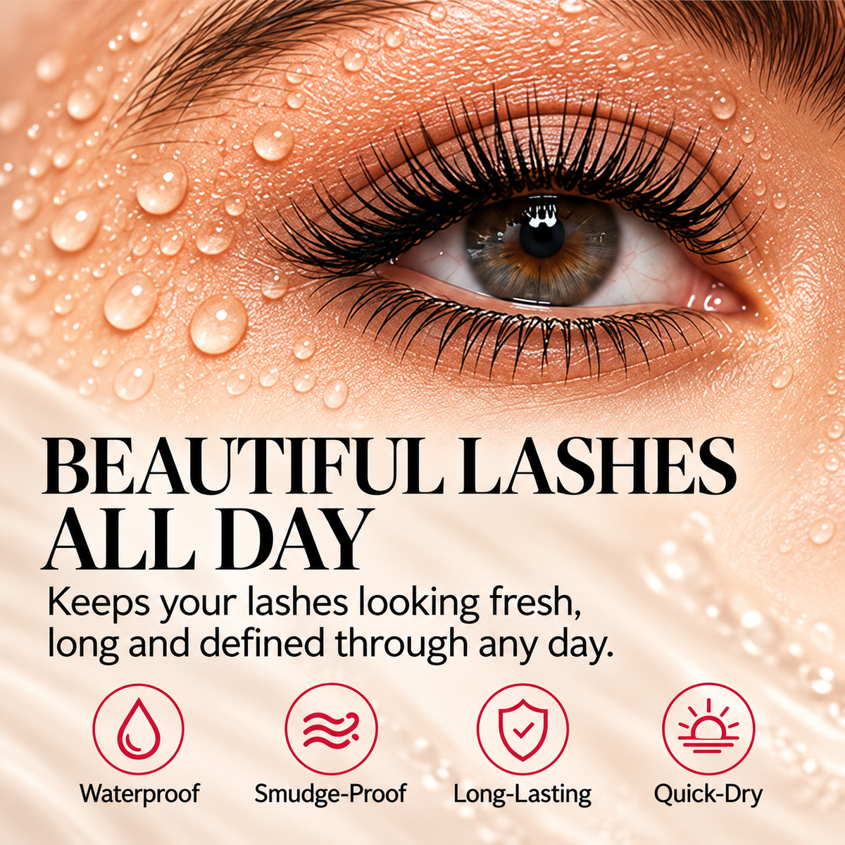 🔥Waterproof Curling Lengthening Mascara