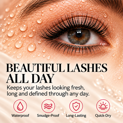 🔥Waterproof Curling Lengthening Mascara