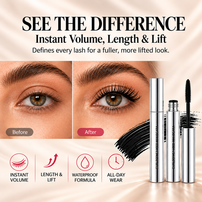 🔥Waterproof Curling Lengthening Mascara