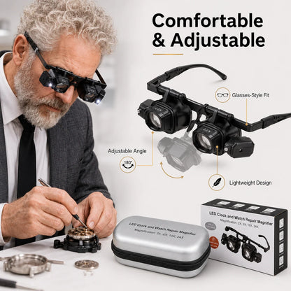 🔥LED Head-Mounted Magnifying Glasses