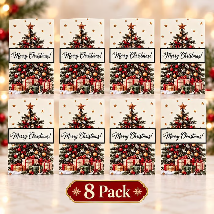 🎉DIY Pull-Out Christmas Card with Hidden Messages