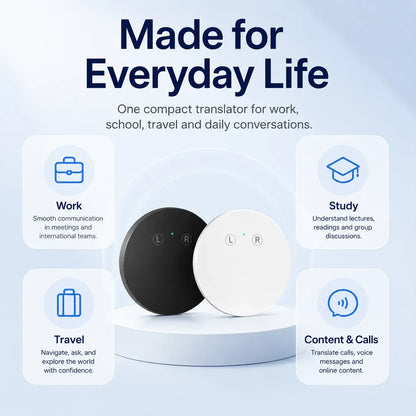 🔥AI Pocket Translator – Real-Time Two-Way Voice Translation in 165+ Languages