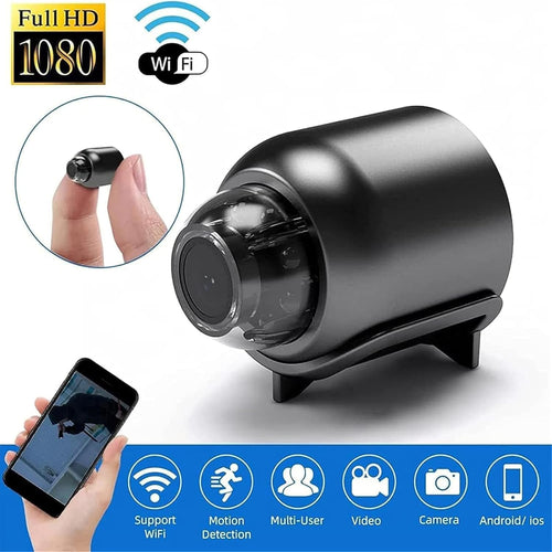 📷 Mini 4K Security Camera — Compact Size, Clear HD Monitoring Anytime, Anywhere