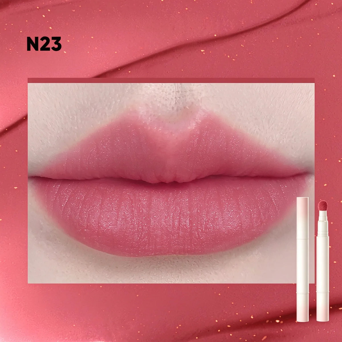 🎁Cushion-Tip Matte Lip & Cheek Tint – Soft-Focus Blur Finish & Buildable Color