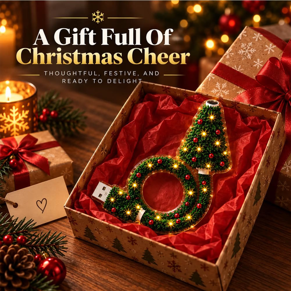⭐Christmas Tree Projector – Turn Any Wall Into a Christmas Wonderland
