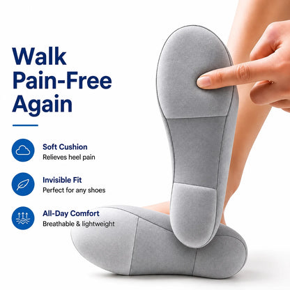 🎁2-Piece Breathable 3D Arch Support Heel Cushion Socks For Wome