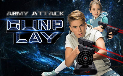 Load Gun Alarm Clock Target Alarm Clock