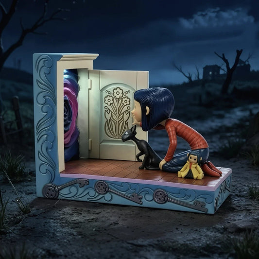 ✨Hot Sale🗝️ Secret Door Fantasy Figurine — A Tiny World of Mystery & Magic
