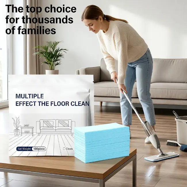 100 Piece Floor Cleaning Tablets Multi-Surface Cleaner