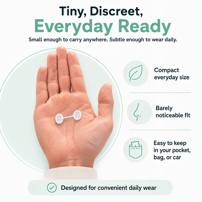 Invisible Nasal Filters – Breathe Easier, 10-Pack