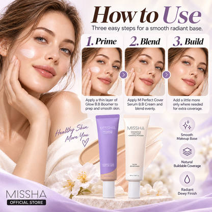 Serum Glow BB Cream – Hydrating Skin Tint for Natural Glass Skin Finish