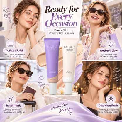 Serum Glow BB Cream – Hydrating Skin Tint for Natural Glass Skin Finish