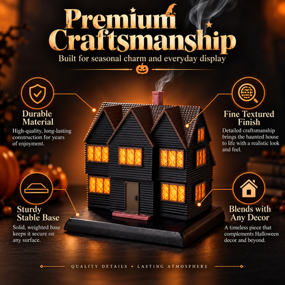 🎉Halloween Witch House Incense Burner