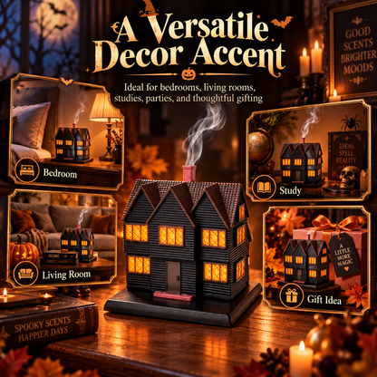 🎉Halloween Witch House Incense Burner