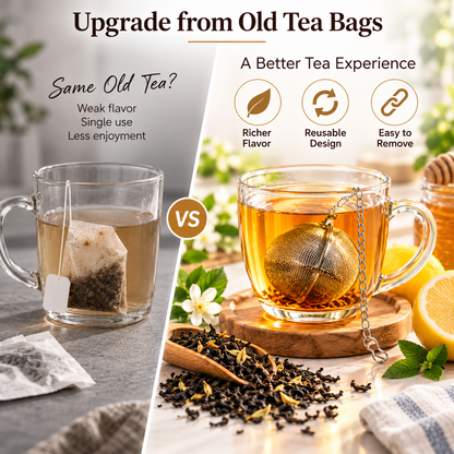 304 Stainless Steel Spice and Tea Filter(3PCS)
