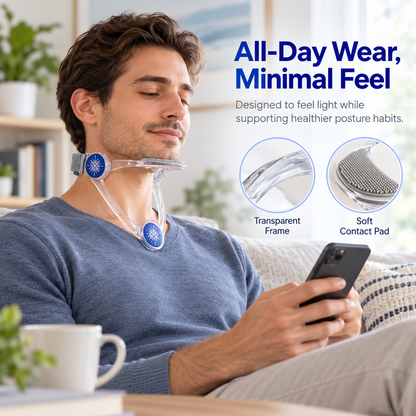 🎉360° Adjustable Neck Collar - Neck Support with Neck Stretcher