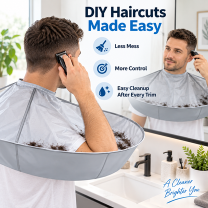 🎉Portable Waterproof Hair Cutting Cape