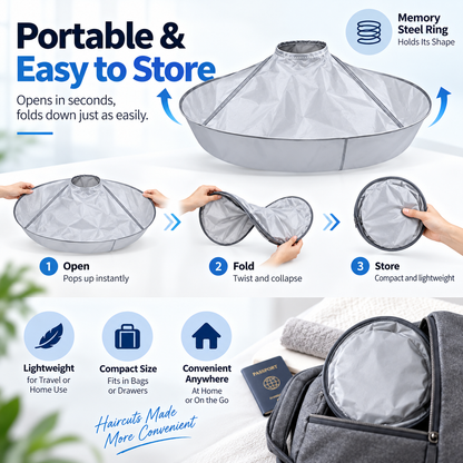 🎉Portable Waterproof Hair Cutting Cape