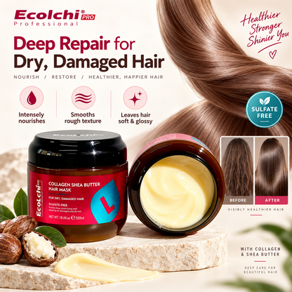 ❤️Deep Repair Collagen + Shea Butter Hair Mask – 550ml