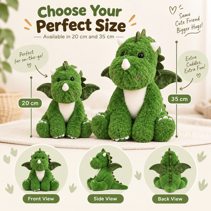 🔥Hatch & Hug Dinosaur Plush – 2-in-1 Egg Surprise Toy