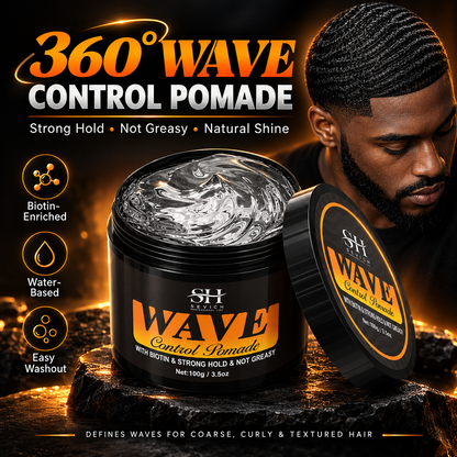 🎉360° Wave Control Pomade for Men