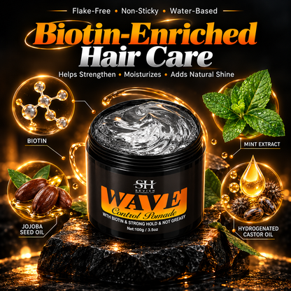 🎉360° Wave Control Pomade for Men