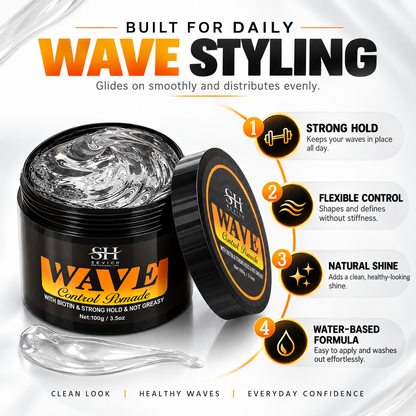 🎉360° Wave Control Pomade for Men