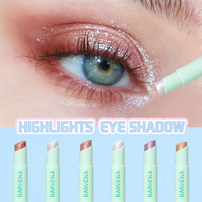 🔥6PCS Crystal Jelly Glaze Stick Eye Shadow Stick