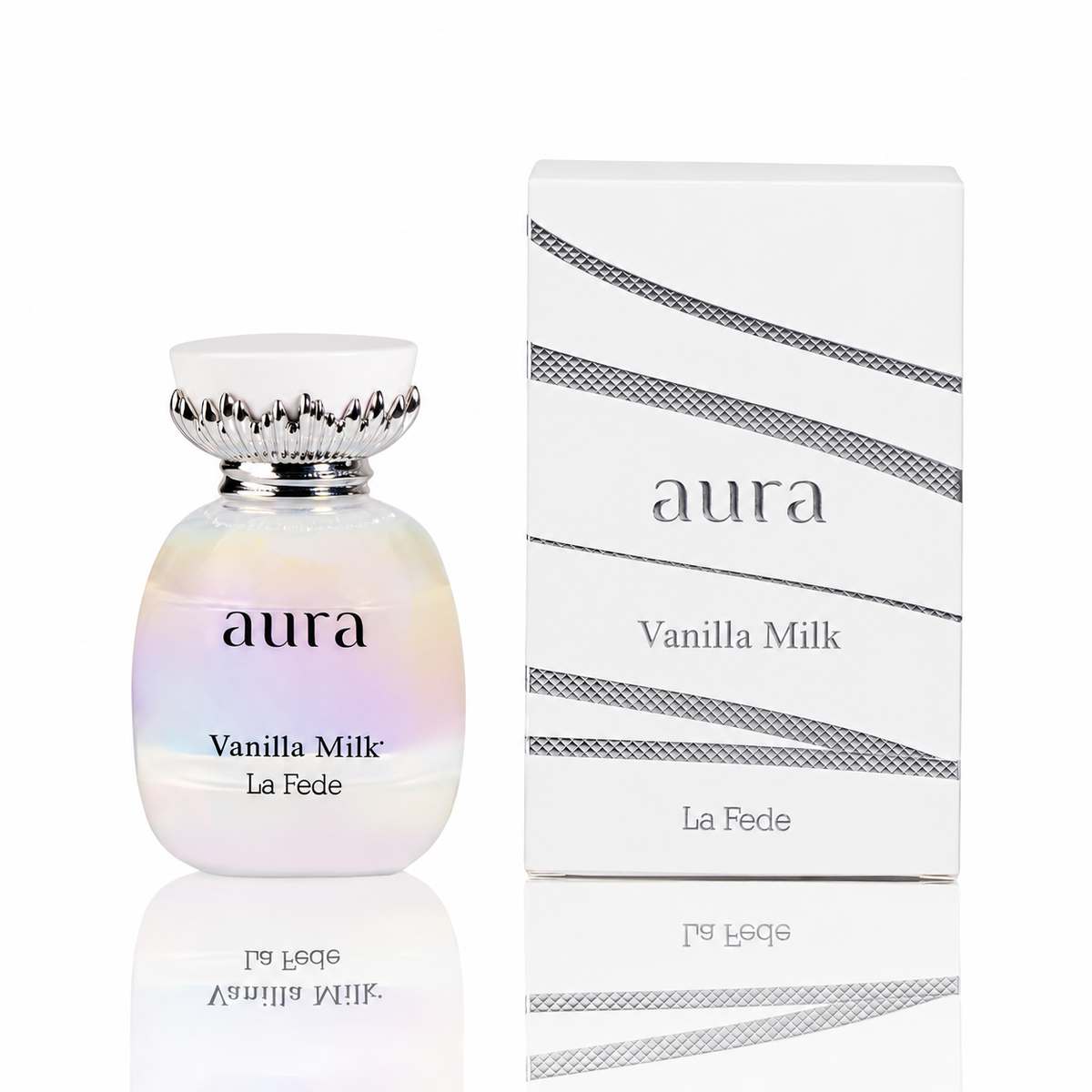 🎉Khadlaj La Fede Aura Vanilla Milk 3.4 Ounce / 100 ml