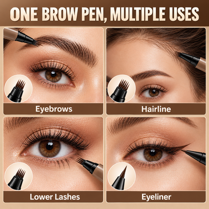 🔥Dual-Ended Microblading Eyebrow Pencil for Women