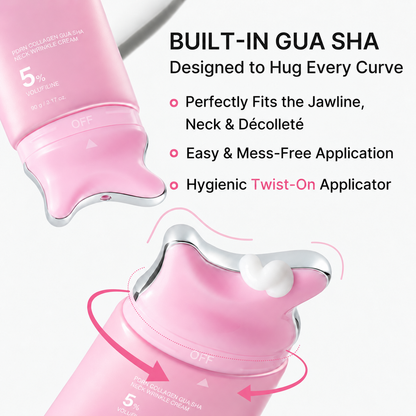 2-Step Sculpt & Plump Ritual – Collagen Gua Sha Cream + Volume Multi Balm Stick