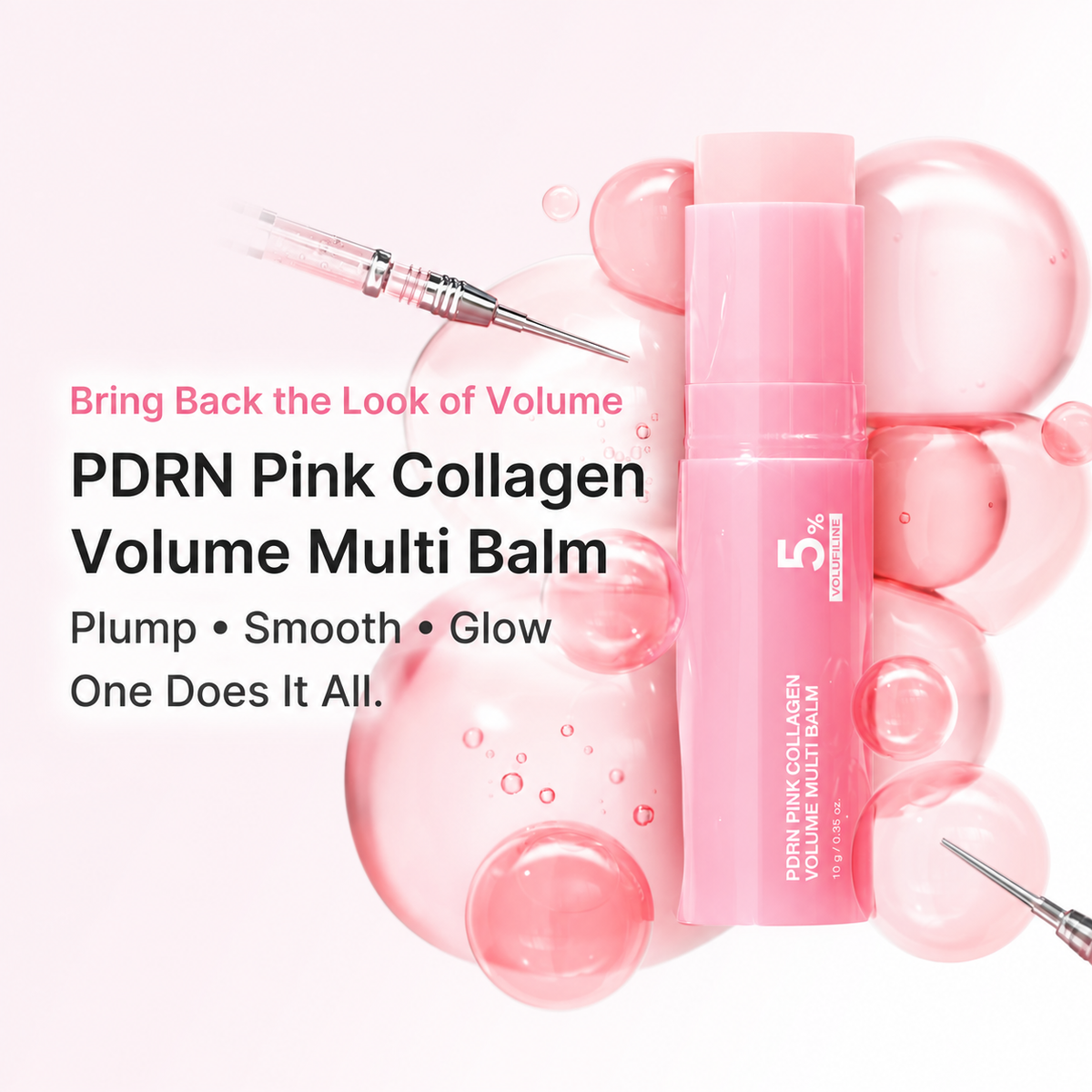 2-Step Sculpt & Plump Ritual – Collagen Gua Sha Cream + Volume Multi Balm Stick