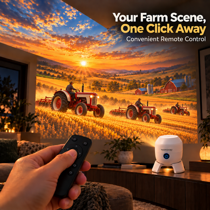 🚜 Tractor & Farm Scene Room Projector – Wall & Ceiling Décor for Tractor Lovers