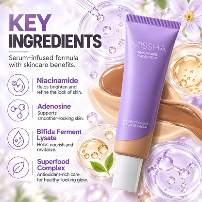 🎁Hydrating Serum BB Cream – Natural Glow & Buildable Coverage, 35ml