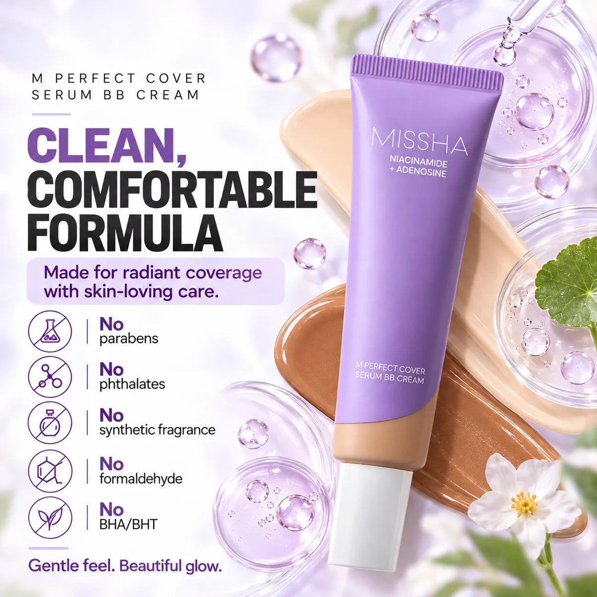 🎁Hydrating Serum BB Cream – Natural Glow & Buildable Coverage, 35ml