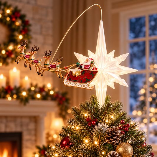 🎀Animated Christmas Tree Toppers